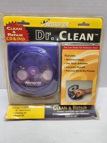 Memorex clean dvd - dr., cd