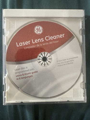 Laser lens cleaner dvd - ge,