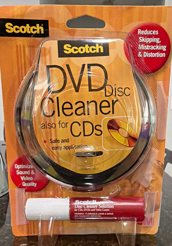 Scotch av100 disc cleaner - cleaner, kit