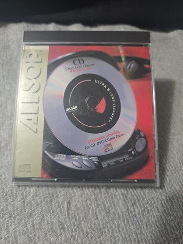 Vintage laser lens cleaner - cd,