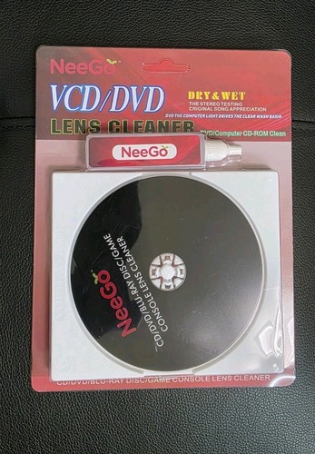 Neego vcd dvd lens cleaner - vcd/dvd,