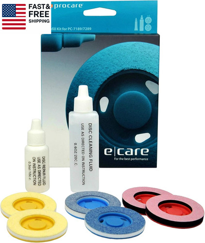 Refill kit for disc - kit, cleaning